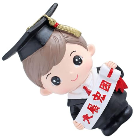 BESTonZON Miniatur Arzt Tortenaufsatz Für Graduierungsfeier Lifelike Resin Doktor Cake Insert Für Abschlussfeiern Geburtstage Und Desserts Hochwertige Tortendeko Für Besondere Anlässe