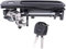 MEXWLOP Serrure de Coffre arrière avec 2 clés, for Seat Arosa 1997-2006, VW Lupo, Golf 4 1997-2006, Lupo 1999-2006 1J6827297G Poignée de Coffre arrière