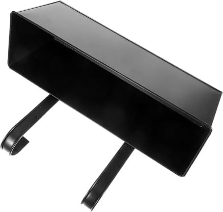 POPETPOP Pot De Fleurs Suspendu en Fer Forgé pour Clôture Balustrade Balcon Pièges Extérieurs Seau en Fer Pots De Fleurs Suspendus pour Jardin Extérieur Intérieur Mur Fixation