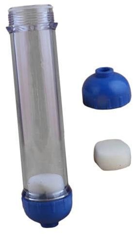 MOLUCKFU Filtergehäuse Kleine Reinigungsschale Flasche aus Kunststoff Verdicktes Transparentes Wiederverwendbare für Wasserfilter und Selbstgemacht Sedimentfilter