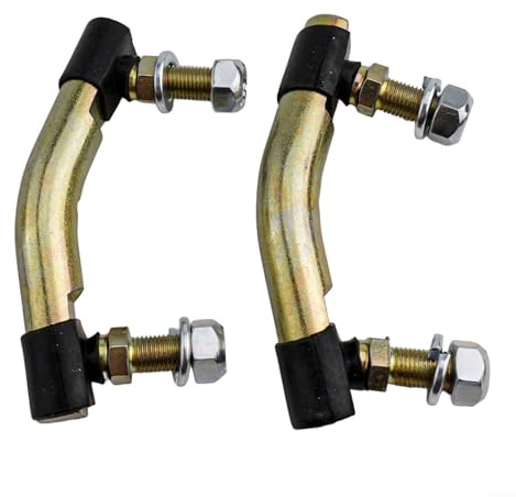 Eawfgtuw Lot de 2 biellettes de direction pour tondeuse à gazon - 597069702 - Compatible avec 436887 583513501