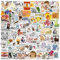 Funny Stickers for Adults & Teens - 100 Pcs Waterproof Vinyl Meme Stickers with Dark Humor Quotes | Animal Saying Stickers for Water Bottle, Laptop, Phone Case, Cup, Guitar | No-Residue Removable
