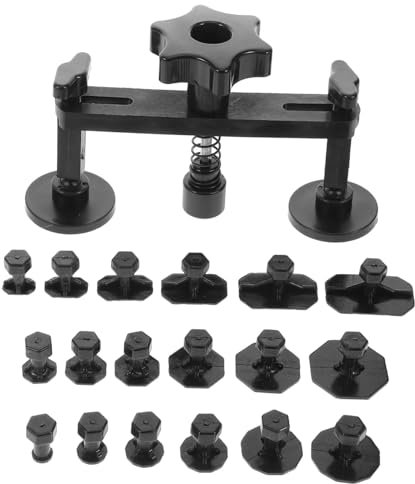 HORIALENCE Strumenti Per Riparazione Ammaccature Auto Kit Rimozione Ammaccature Ventosa Strumenti Auto Per Danni Da Grandine e Urti Durevole e Facile Da Usare