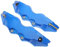 Amosfun 1 Pair Stylish High Strength Brake Caliper Cover for Wheels Easy Installation Aesthetic Auto Disc Brake Protector for Motorcycle