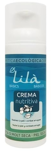 Crema Nutritiva Facial Eco Ácido Hialurónico y Argán 50ml | Piel Seca, Piel Sensible