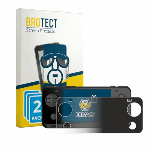 BROTECT 2 Stück Anti-Spy Blickschutzfolie für Ayaneo Pocket ACE Privacy Screen Protector [Displayschutz-Folie, Sichtschutz, Blaulichtfilter]