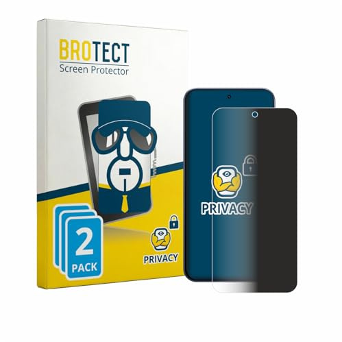 BROTECT 2 Stück Anti-Spy Blickschutzfolie für Oppo F33 Pro Privacy Screen Protector [Displayschutz-Folie, Sichtschutz, Blaulichtfilter]