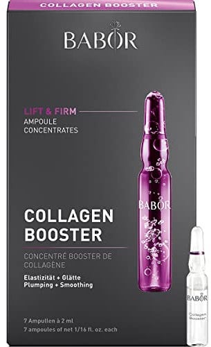 BABOR AMPOULE CONCENTRATES Collagen Booster, concentré actif en cas de perte d'élasticité et contre les rides, 7 x 2 ml