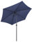 Sekey® Sonnenschirm Ø 270 cm Marktschirm Gartenschirm Terrassenschirm Blau Rund Sonnenschutz UV50+