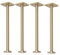 table legs Messing Schrank füße/tischbeine/esstisch bar metallbeine/Sofa Beine(A; 15cm)