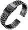 BINLUN Bracelets de Montres en Acier Inoxydable 18mm 20mm 22mm 24mm 26mm Bracelet Montre Metal Remplacement pour Homme et Femme avec 9 Couleurs - Or, Argent, Noir, Or Rose, Deux Tons