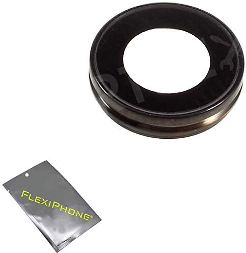 FLEXIPHONE Compatible avec iPhone 7 et iPhone 8 et iPhone SE 2020 - Lentille vitre de qualité Originale en Verre avec Cadre de la caméra arrière Appareil Photo