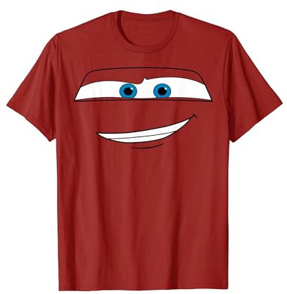 Disney Pixar Cars Lightning McQueen Big Face T-Shirt