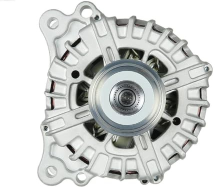 AS-PL Lichtmaschine 200A 12V mit Freilaufriemenscheibe Kompatibel mit AUDI A4 Avant 8K5, B8 059903018K 059903018Q FG20S011