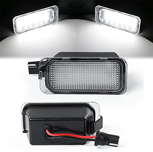 Aghami plate light 2Pcs LED License Number Plate Light Lamps For Ford Tourneo Transit Connect Courier Custom 150 250 350HD Car-styling led license plate