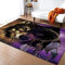 Morbuy 3D Tier Drucken Teppich Wohnzimmer Flanell Kurzflor Teppiches, Modernes Teppich Waschbar rutschfest Krabbelmatte für Kinderzimmer Schlafzimmer Dekoration (50x80cm,Traumfänger Wolf)