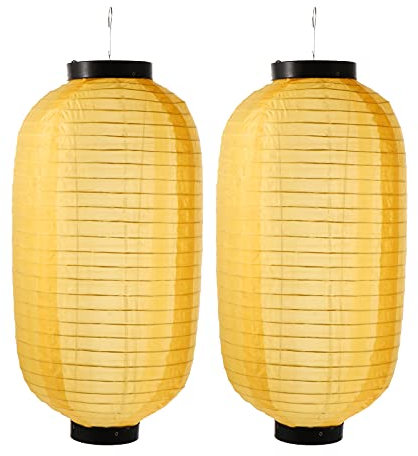 VALICLUD 2st Japanische Laterne Aus Seide Festliche Lampe Chinesische wasserdichte Seidenlaternen Traditionelle Hängelaterne Laterne Neujahrslaternen Hängend Kronleuchter-bar