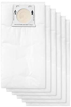 Vacmaster Official Replacement Dust Bag for Vacmaster CAPTURA Upright Vacuum Cleaners. Pack of 6