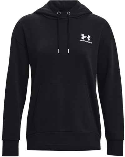 Under Armour ESS Fleece Hoody Damen schwarz, M Damen