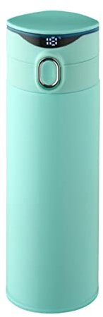 Htopse para botella de agua inteligente termo de café botella infusor de té con pantalla LED de temperatura para amigos familiares