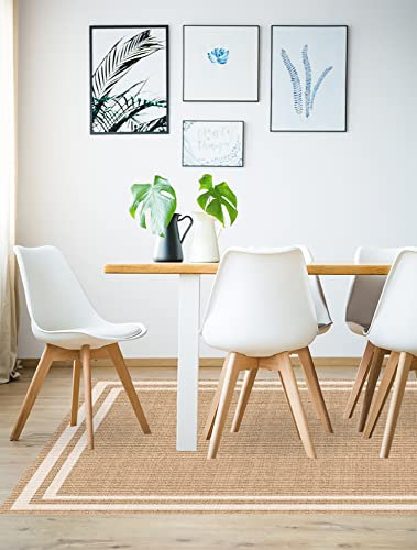 VINILIKO Design | Alfombra Vinílica Agnan 133x200 cm - Antideslizante, Impermeable, Lavable - Varios Tamaños - Alfombra Vinilo Salón, Cocina