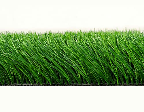 IlGruppone Prato Finto Erba Sintetica Verde Finta Tappeto Erboso Drenante Esterno Giardino Altezza 50 Mm Terrazza Molto Fitta - Verde - 1x10 m