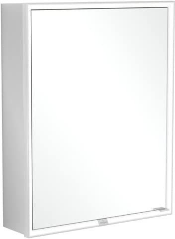 Villeroy & Boch V&B Spiegelschrank My View Now 60x75x16,8cm, Anschl li, LED, 1 T, m Sen