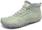 SAGUARO Winterstiefel Wasserdicht Schuhe Herren Winter Barfussschuhe Damen Outdoor Warm Frauen Winterschuhe Rutschfeste Grün 41