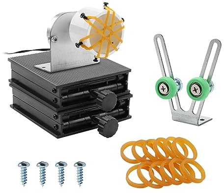 MagiDeal Angelruten-Reparatur-Set, Stangen-Stützständer, automatisch, professionelles tragbares Rutenbau-Set und Zubehör, trocknende DIY-Basis für Angelzubehör