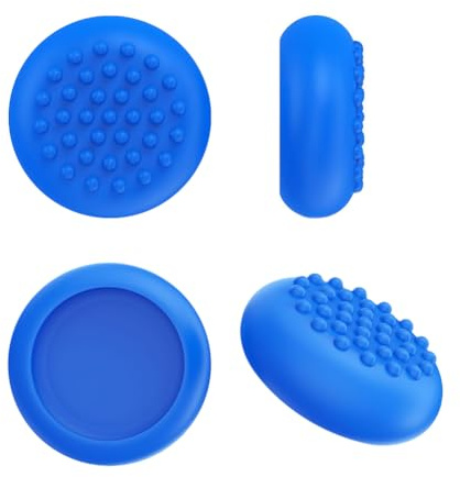 Fiorky 2 Stück Thumbstick-Kappen für for Meta/Oculu Quest 3 3 Controller, Thumbstick Caps Ersatz-Silikon-Touch-Controller-Wippabdeckung für for Meta/Oculu Quest 3 3/Quest2/Pico 4/Quest Pro