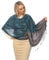 PashminaShine-Weich wie Kashmir-Seide Leicht-Schal Sommer-Halstuch Damen-Pashmina-Schal Herren Damen-Schals und Tücher für Damen-Pashmina für Damen-Halstuch. (Jeans Blue) (Blau Rot)