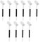 JOBYNIM 10 Stück Golf Tees, Nachhaltige Golf Tees aus Kunststoff in 83mm Länge für Golf Praxis Ausbildung