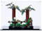 NOVDA Acryl-Vitrine für Lego Endor Speeder Chase Diorama 75353, staubdichte Vitrine für Lego 75353, Größe: 31 x 20 x 21 cm (Modell Nicht im Lieferumfang enthalten)