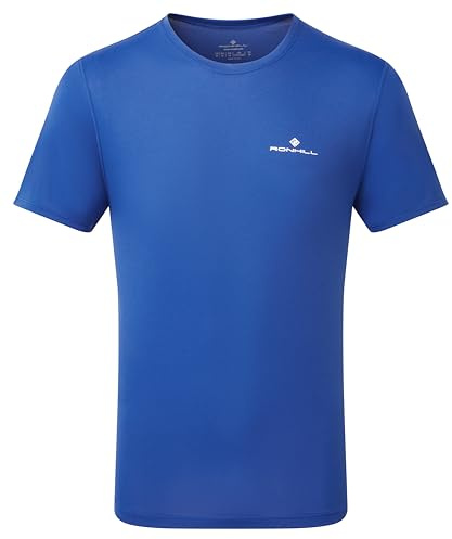 Ronhill Running, Men's Core S/S Tee, DrkCobalt/BrightWhite, M