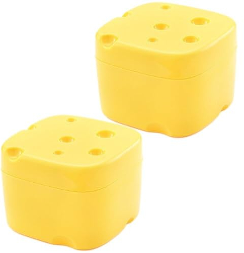 Contenedores De Almacenamiento De Frutas para Nevera, Recipiente para Queso Fresco, Recipiente para Almacenamiento De Mantequilla, Caja De Almacenamiento De Jamón Reutilizable Hermética para Nevera