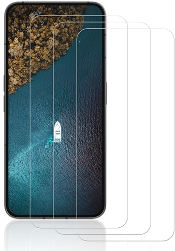 Beukei Protector de Pantalla Compatible con Nothing Phone 2, 3 Piezas Pantalla Movil,[Dureza 9H][Antihuellas][Antiarañazos][Sin Burbujas] Screen Protector