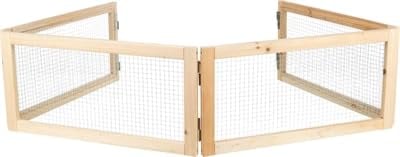 TRIXIE Indoor Freilaufgehege, Meerschweinchen, 4 Elemente à 60 × 30 cm