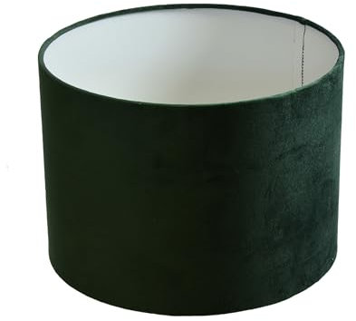 Lampenschirm Ø 20 x 15 cm grün Zylinderförmig