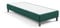 Best for Home Hotelbett Boxspringbett Bettgestell Boxspringgestell 90x200 cm Grün Boxspring Rahmen ohne Matratze