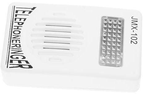 Angoily Amplificatore di Suoneria Telefonica Senza Batteria Dispositivo per Aumento Volume Chiamate Compatibile con Tutti Telefono Fissi Design Moderno per Casa e Ufficio