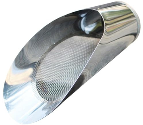 Mipcase Seau Tamiseur De Sol De Jardin en Acier Inoxydable pour Plantes Dintérieur Outil De Tamisage Efficace du Sol