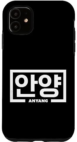 Hülle für iPhone 11 ANYANG Koreanische Stadt Hangul Wort