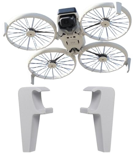Support Arrière de Train d'Atterrissage pour DJI Flip, Pieds de Trépieds pour Drone, Support Fixe de Protection de Gimbal (2PCS)