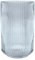 Point-Virgule Vase decoratif, décoration Maison, Vase Fleur en Verre, Bleu, 10.5x17.5cm