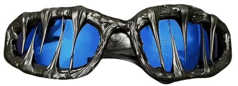 Qizeroty Gotische Brille - Halloween-Kostüm Sonnenbrille - UV400 Schutz Cooler Dunkler Style Für Cosplay Fest Damen Herren Jugendliche