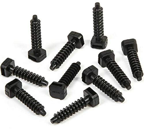 KAFTON 25X Cable TIE Ties Masonry Mount, Knock in Wall Mount Plug Base for Masonry FIXINGS