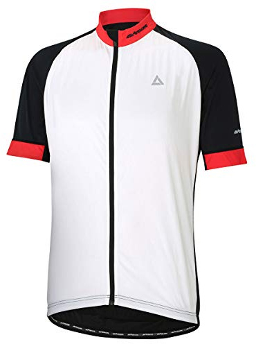 Airtracks Herren Fahrradtrikot Kurzarm Pro Line - Radtrikot - Jersey - Fahrradshirt Kurzarm - Radshirt - Bikeshirt MTB mit Taschen - Atmungsaktiv - UV Schutz - Schnelltrocknend