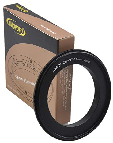 67 mm Filtergewinde Makro Reverse Mount Adapter für Canon 1D, 1DS, Mark II, III, IV, 1DC, 1DX, D30, D60, 10D, 20D, 20DA, 30D, 40D, 50D, 60D, 60DA, 5D, Mark II, Mark III, 7D, T1, T1i