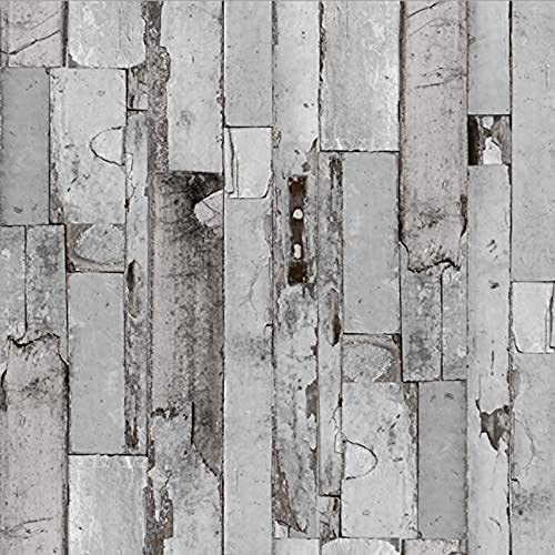 Venilia Klebefolie | Steinwand Grau Steinoptik Grau | 67,5 cm x 1,5 m, Stärke 95μ | selbstklebende Möbel-Folie, Dekofolie, Tapete, Küchenfolie | ohne Phthalate | Made in EU