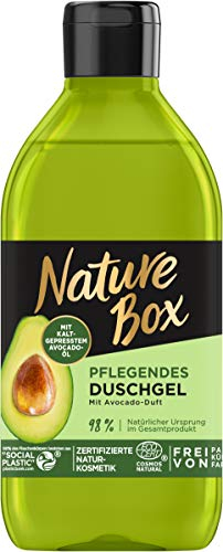 Nature Box Pflegendes Duschgel mit Avocado-Duft, 250 ml